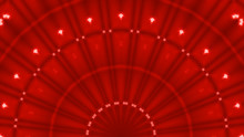 Abstract Red Curtains Moulin Rouge