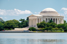 The Jefferson Memorial In Washington D.C.