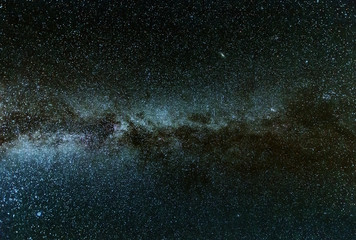 Wall Mural - clearly milky way galaxy found in russia at night