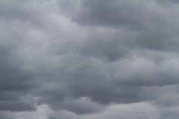 Wall Mural - Black cloud