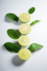 Wall Mural - fresh limes