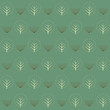 © in_dies_magis - Decorative trees seamless pattern. Cute nature background. Design for textile, wallpaper and fabric.