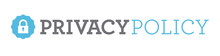 Privacy Policy Banner Or Badge For Website Or Email