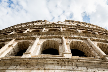 Colloseum in Rom von unten