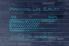 Improving Life Quality Progress Bar Loading