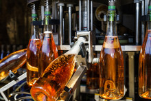 Automation Bottling Line For Produce Champagne In Alsace