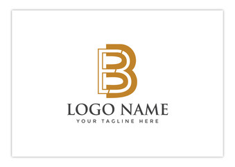 Wall Mural - modern b letter - e3b