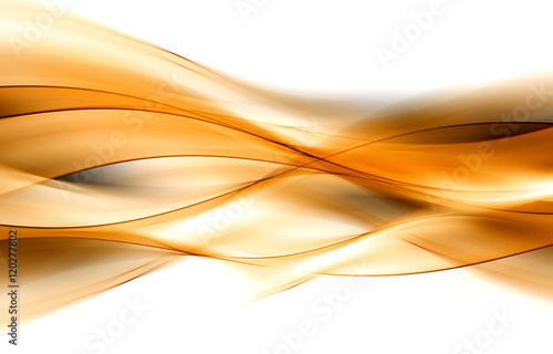 Fototapeta do kuchni Abstract Gold Wave Design Background