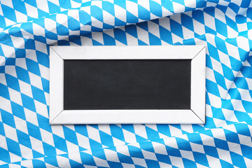 Wall Mural - Oktoberfest Bayerische Flagge & Tafel