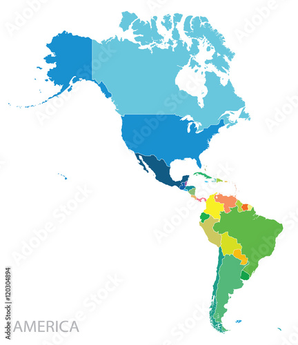 map-of-america-continent