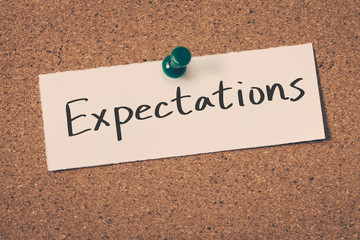 Wall Mural - Expectations