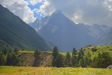 Fototapeta Krajobraz - Summit in Caucasus
