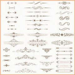 Sticker - Page dividers and ornate elements.