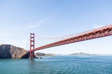 Wall Mural - Span of Golden Gate Bridge