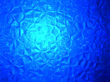 Abstract Blue Glass Background