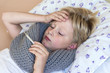 © mizina - Sick child with thermometer