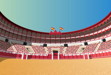 Spanish Bullfight Arena