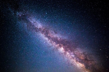 milky way and starry sky background