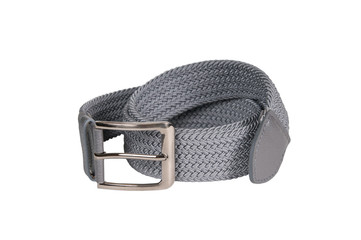 Fashion belt on the white background ,Rope belt 