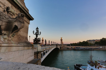 Wall Mural - Alexander III Bridge