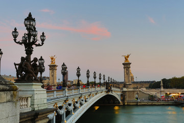 Wall Mural - Alexander III Bridge