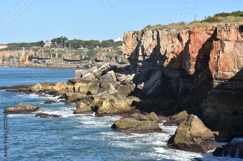 Stampe Boca do Inferno (Hell's Mouth) in Cascais, Portugal