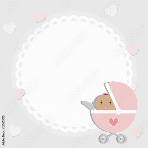 baby girl pram decoration