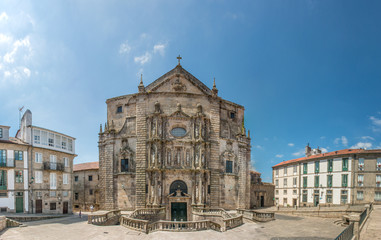 Wall Mural - Monasterio e Iglesia de San Martiño Pinario e Praza de San Martiño de Santiago de Compostela