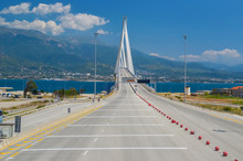 Rio Antirio Bridge Patra Greece