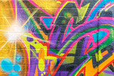 Fototapeta Fototapety dla młodzieży do pokoju - Graffiti World 