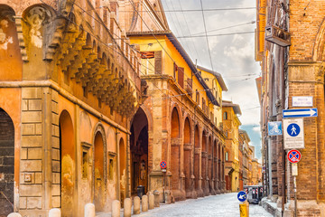 Wall Mural - buildings in bologna, Italy