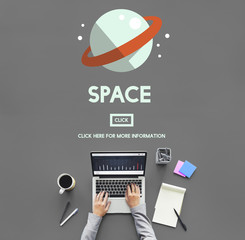 Wall Mural - space astronaut universe galaxy outer concept