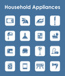 © palau83 - Set of household appliances simple icons