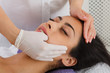 Doctor make Intra oral massage in spa wellness center