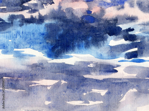 Obraz na płótnie canvas Tło akwarela w tle