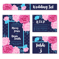 Sticker - Save Wedding Date Invitations Cards