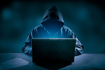 computer crime concept.