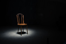Lonely Chair At The Empty Room