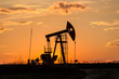 © A. Zaytsev - Oil pump in sunset