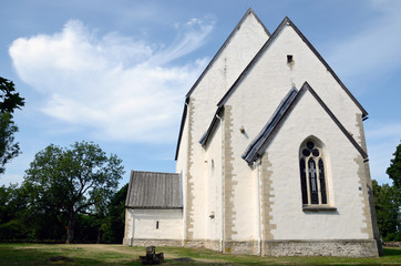 Poster - Evangelisch-Lutherische Katharinenkirche von Liiva / Muhu