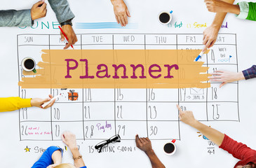 Sticker - Planner Agenda Reminder Calendar To Do Concept