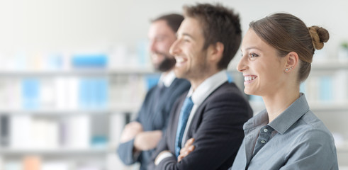 Wall Mural - Business people at the seminar