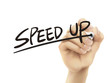 © JoyImage - Speed up written by hand