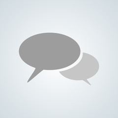 Wall Mural - icon message, vector