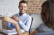 © gpointstudio - Job interview in the company.