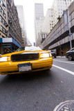 Fototapeta Nowy York - Manhattan Taxi