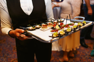 Wall Mural - Waiter work