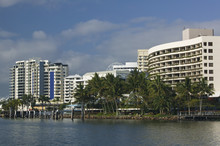 Australia, Queensland, North Coast, Cairns, Hotels & Apartments Along Cairns Waterfront