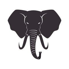 Sticker - icon elephant design isolated vector illustration eps 10