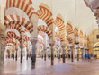 CORDOBA, SPAIN - OCTOBER 15,2012 : Interior of The Cathedral and